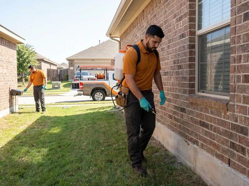 Residential Perimeter Pest Defense in Somerset, TX