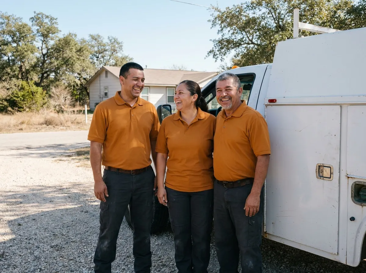 Parnovo Pest Defense Group pest control service team in Somerset, TX